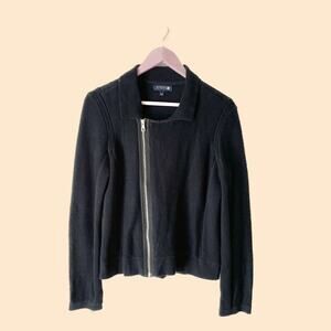 Sperry Topsider Zip-Up Cardigan Size Medium